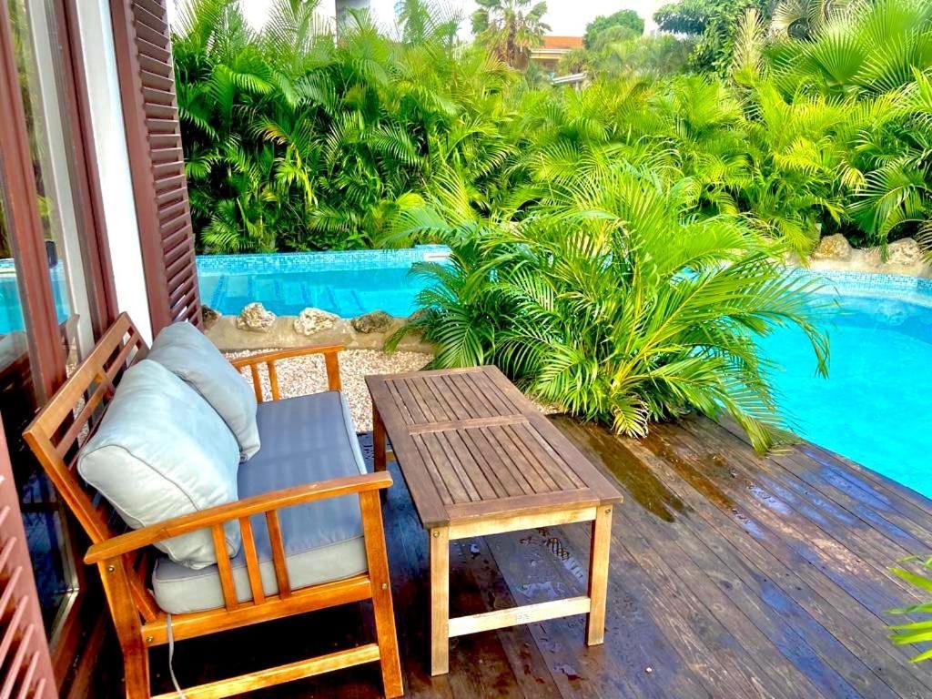 Neue Villa Tropic Paradise Willemstad Exterior foto